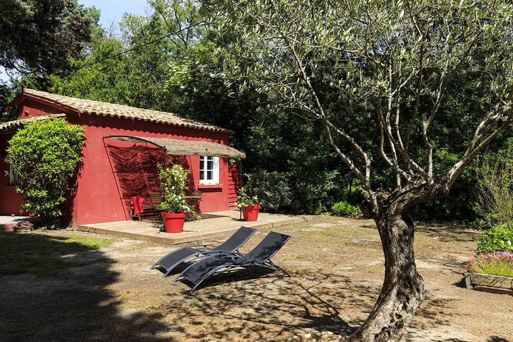 Les Gites Du Domaine De Rhodes อาวีญง ภายนอก รูปภาพ